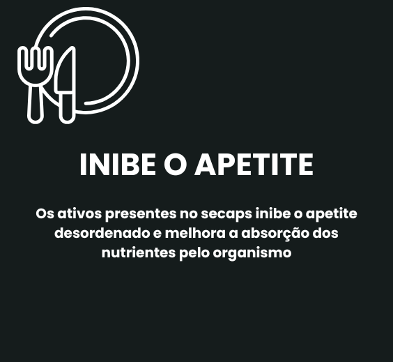 Benefício Secaps Black